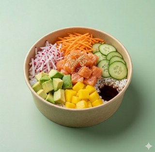 1. Salmone poke