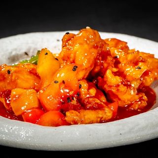 SEC002. Pollo agrodolce