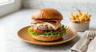 Smoked burger