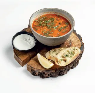 Солянка с копчёной сметаной (350г)
