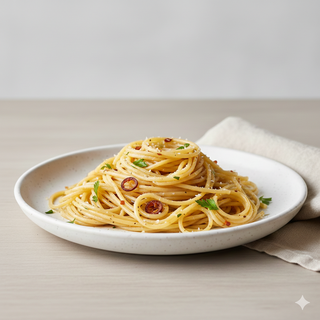 Spaghetti aglio e olio
