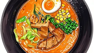 Spicy miso ramen