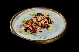 Spiedini di pollo