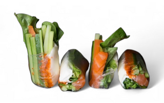 Спринг ролл с лососем (200г)