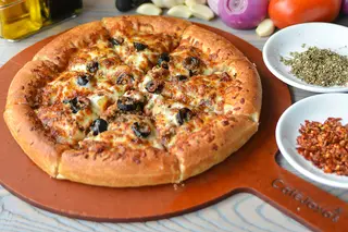 Super Supreme Beef Pizza