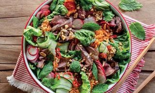Salada de Bife