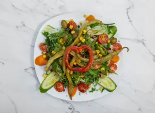 Salada de Pimentos Assados