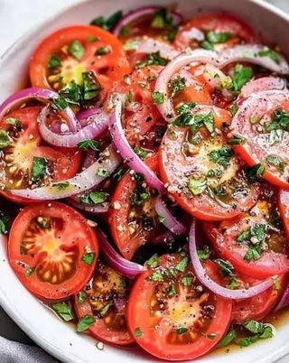 Salada de Tomate e Cebola