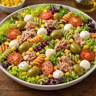 Salada de Atum e Massa