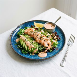 Salade Avocat Crevettes