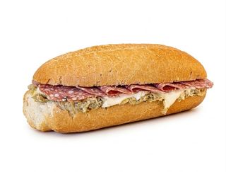 Panino salame e formaggio