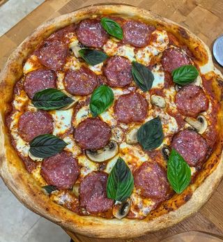 Salamino e porcini