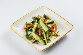 Огурцы с чесноком (240г)
