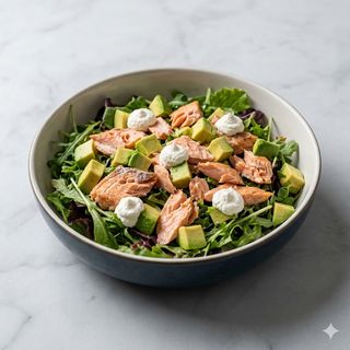 Salmon salad