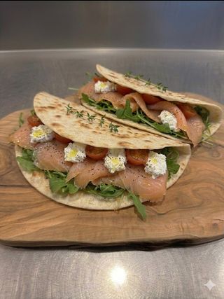 Piadina salmone