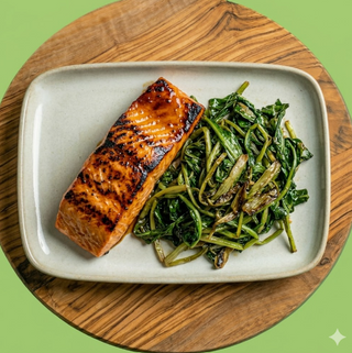 Salmone laccato