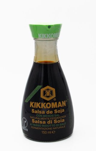 Salsa di soia con meno sale.  150ml.  