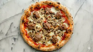 Salsiccia e funghi