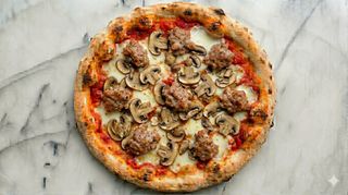 Salsiccia e funghi