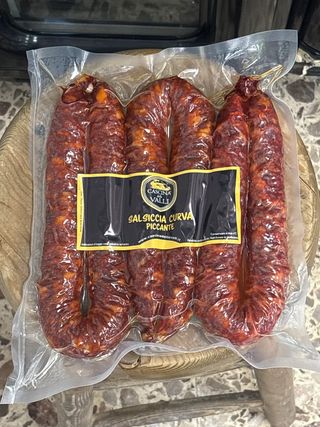 Salsiccia piccante di maiale trancio da 1 kg