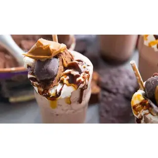 Salted caramel shake