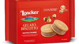 Sammontana Gelati All’Italiana Loacker Gelato Biscotto Napolitaner 66 g