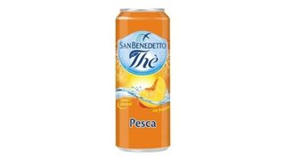 Tè alla pesca in lattina