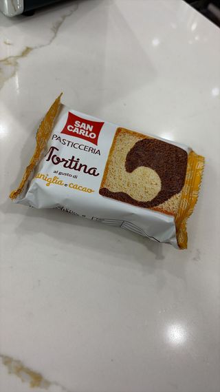 San Carlo tortina vaniglia e cacao