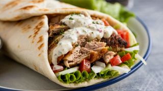 Sanduíche de Shawarma