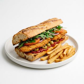 Sandwich Escalope Panée