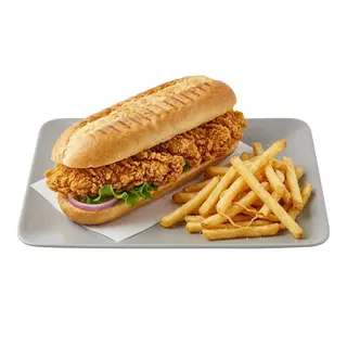 Sandwich Poulet Crispy & Frites