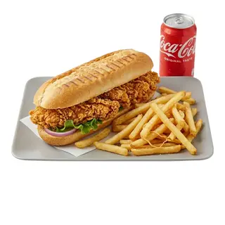 Sandwich Poulet Crispy & Double Frites