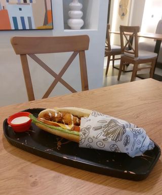Sandwich Poulet Croustillant & Frites