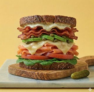 Sandwich salmon