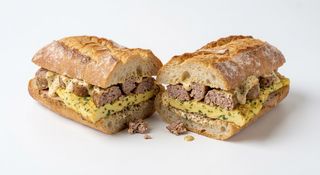 Sandwich Saucisse Omelette