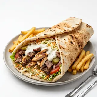 Sandwich Shawarma Mixte