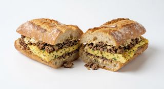 Sandwich Viande Hachée Omelette