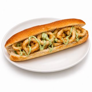 Sandwich Calamar, Sauce Du Chef