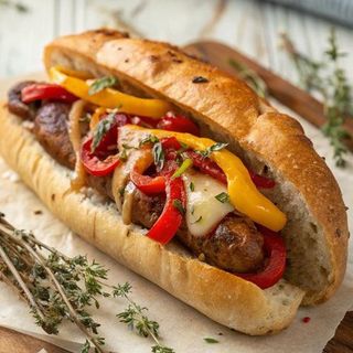 Sandwich De Saucisse