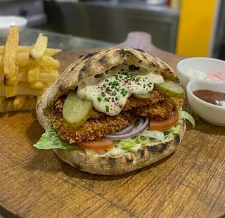 Sandwiche Escalope Panné