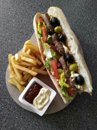 Sandwich Viande Hachée