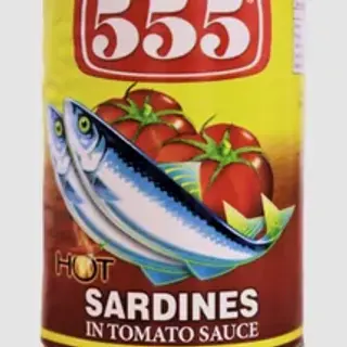 Sardinas hot sauce