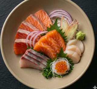 43. Sashimi sake
