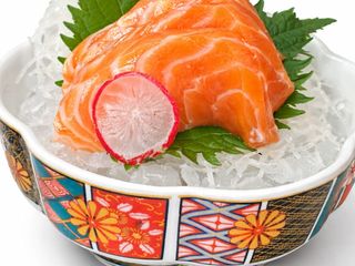 Sashimi salmone