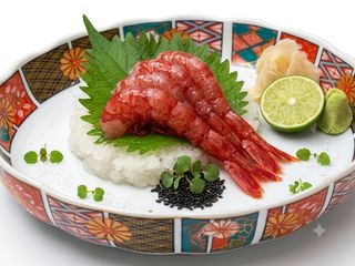 Sashimi gamberi Rossi