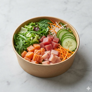 16 Sashimi salada