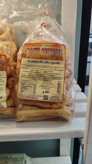 Scaldatelli alla cipolla Confezione