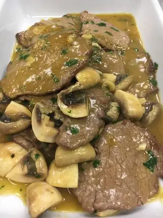 Scaloppine ai funghi porcini