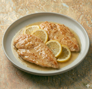 Scaloppine di pollo al limone