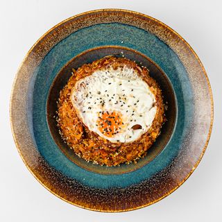 Schezwan chicken fried rice
